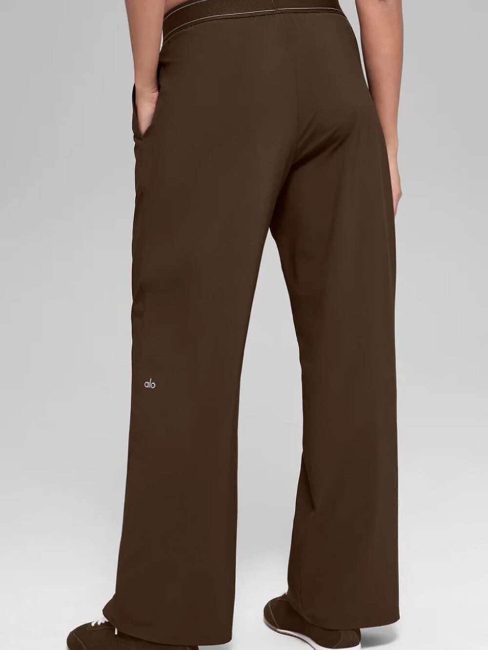 🛎ALO Yoga Suit Up Trouser Coffee Brown (Regular) 30-inch Inner Seam - Picture 8 of 8
